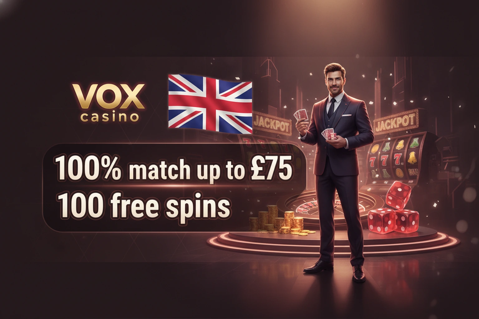 VOX Casino UK Online Slots Live Dealer and Crash Games
