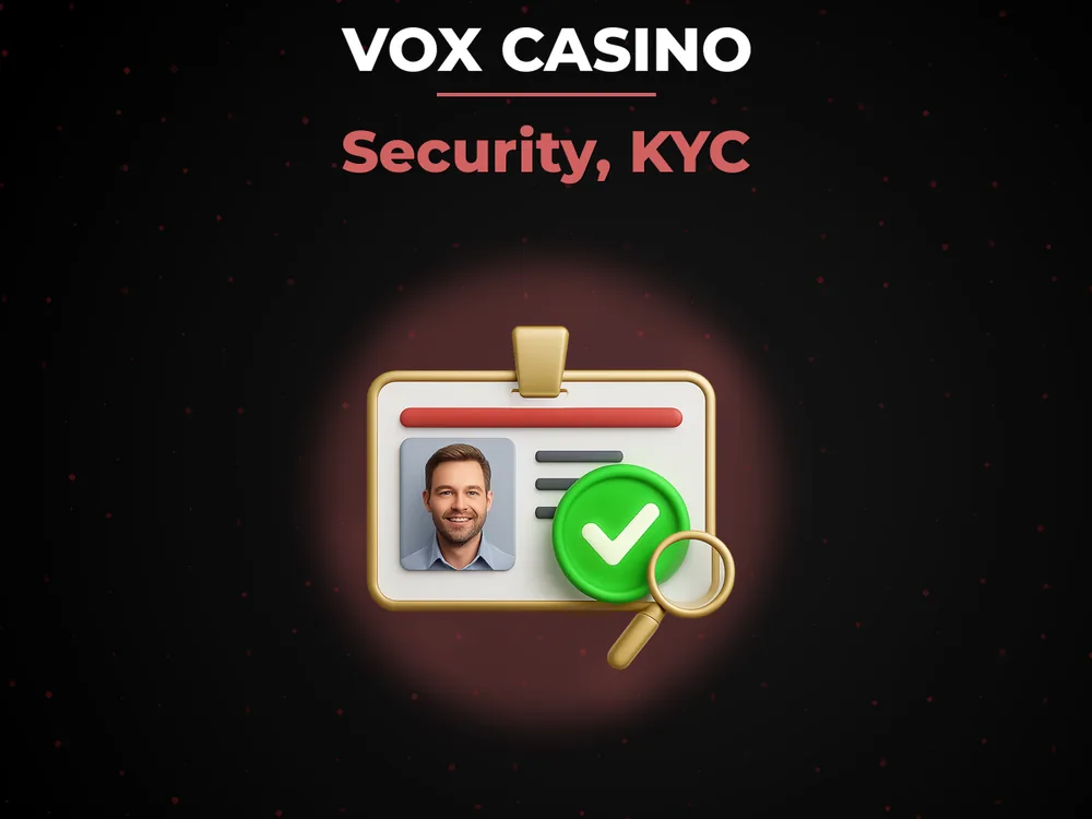 vox casino - Security, KYC