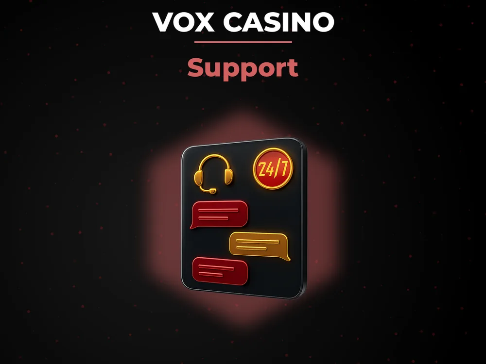 vox casino - Support