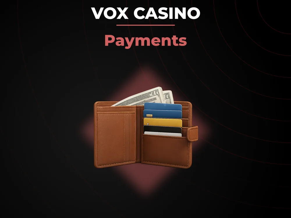 vox casino - Payments