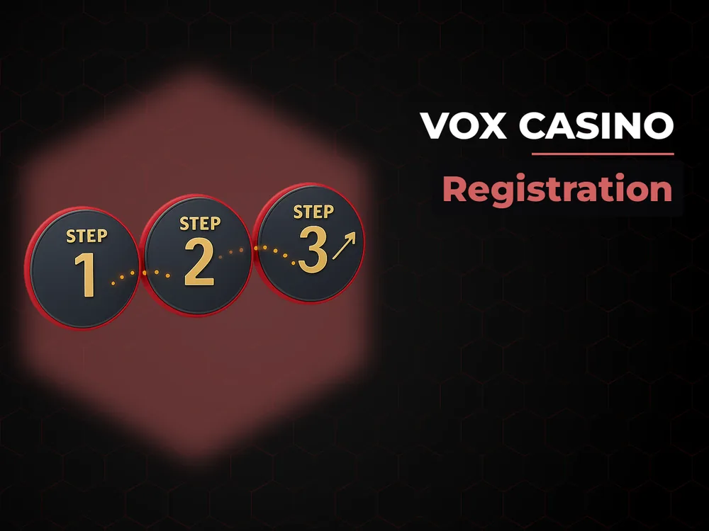 vox casino - Registration